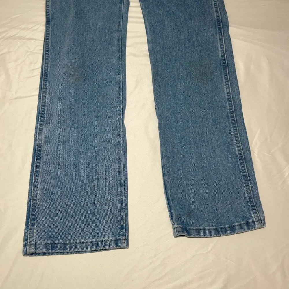 Wrangler Men's Straight Blue Jeans - Picture 5 of 5